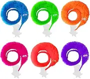 Magic Worm Toys, 6pcs Worm on a String for Carnival Kid Party Favors ( 6 Colors )