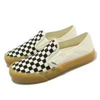 在飛比找Yahoo奇摩購物中心優惠-Vans 休閒鞋 Slip-On SF 男鞋 黑 白 棋盤格