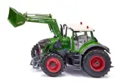 Siku 6793, Fendt 933 Vario Tractor with Front Loader, Green, Metal/Plastic, 1...