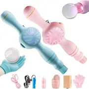 Colorful Smoke Bubble Machine, Elastic Bubble Fog Wand, Portable Interactive Fog Bubble Machine, Infinite Smoke Bubble Magic Wand, for Party, Wedding, Festival, Birthday, Colorful Lights (Mix)