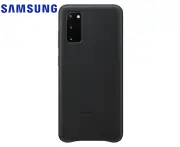 Samsung Leather Cover Phone Cover For Galaxy S20 Black