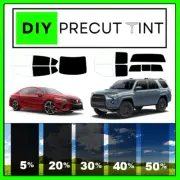 DIY PreCut Premium Ceramic Window Tint Kit 08-24 Fits Toyota Venza REAR Windows (for: Toyota)