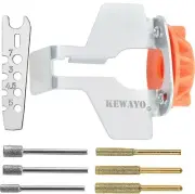 Chainsaw Sharpening Attachment Kit - 8Pcs Chain Saw Blade Teeth Sharpener Set...