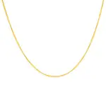 9ct Gold 45cm Solid Twist & Curb Chain