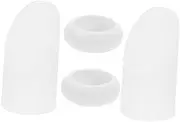BEBEMOKO 4Pcs Silicone Teapot Spout Covers Heat Insulated Kettle Spout Protectors Easy to Clean Non Slip Versatile Use for Home Teapots