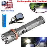 Outdoor Super Bright LED Tactical Lotus Flashlight Rechargeable LED Work Light