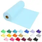 54 Inch X 300 Feet Plastic Table Cover Roll Premium Disposable Plastic Tablec...