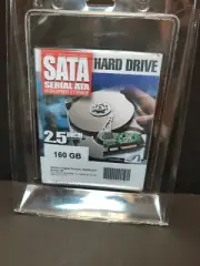 NEW Seagate SATA HARD DRIVE -160GB 2.5" -High Speed Storage -Serial ATA Scorpio