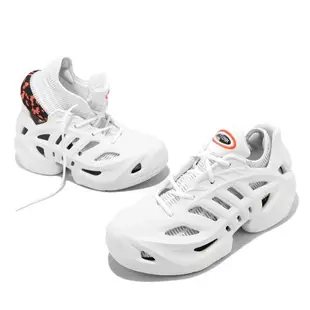 adidas 休閒鞋 adiFom Climacool 男女鞋 白 全白 洞洞鞋 可拆式內靴 魚骨 襪套式 愛迪達 IF3901