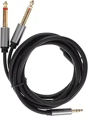Generic Step Down Cable 6.5mm to 3.5mm Audio Cord High-Fidelity Stereo Adapter for Headphones Laptop CD Player Home Audio System
