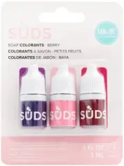 We R Memory Keepers SUDS Soap Maker Colorant 3ml 3/Pkg-Berry
