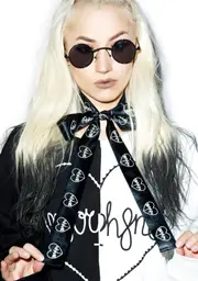 [Morph8ne] Logo Tie Me Ribbon Choker