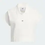 ADIDAS OG POLO SHIRT IJ5224 女 POLO衫 短袖 短版 上衣 亞洲版 休閒 羅紋 白