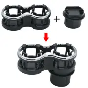 Universal Car Seat Cup 2 Holder Drink Coffee Auto Truck Bottle Mount Organizer⭐