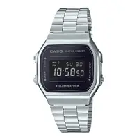 在飛比找蝦皮商城優惠-【CASIO】CASIO卡西歐復古時尚流行銀錶 A168WE