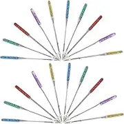 ULDIGI 25pcs Metal Sewing Machine Needles Jumping for Elastic Fabric Multi-Purpose Sewing Accessories