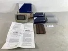 Singapore Airlines Gift World Time Calendar Clock Wallet Lot rare vintage 14F33