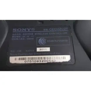 電池不蓄電 SONY PS3 原廠手把控制器 CECHZC2T