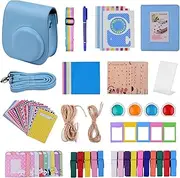 12-in-1 Instant Camera Accessories Bundle Kit Compatible with Fujifilm Instax Mini 11 Including Camera Bag/Camera Strap/Photo Album/Photo Clips/Photo Frame/Hanging String/Stickers/Pen/Filters