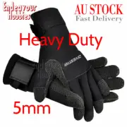 Heavy duty 5mm Diving Gloves made with Kevlar Spearfishing Scuba, Au Stock