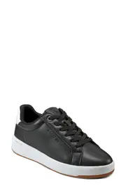 Rockport Elara Leather Sneaker in Black at Nordstrom, Size 8