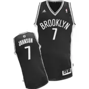 BNWT NBA LICENSED BROOKLYN NETS JOHNSON #7 JERSEY ADIDAS SWINGMAN MENS SMALL