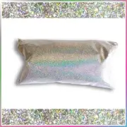 2oz Silver Jewels Holographic Metal Flake .008" Rainbow Fine Flakes (59ml)