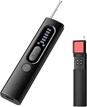 Hidden Camera Detector, Portable Anti Spy Camera Detector, GPS Tracker Detector, 3-in-1 Hidden Camera Detectors for Hotel, Bathroom, Office, Car, Travel, 6 Levels Sensitivity 4 Modes