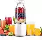 KP’S VARIETY Portable Blender Bottle for Shakes & Smoothies - 16 OZ, 6 Bladed