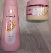 BRANDNEW DOVE CRUMBLE CONFETTI CAKE BODY WASH LEMON SCRUB LOT