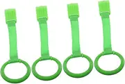 Infant Crib Pull Rings Set 4pcs Training Rings for Boys and Girls Walking Playpen Handles for Toddlers