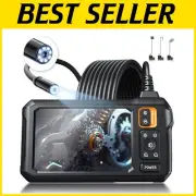 Premium 1920P HD Inspection Borescope Camera with 16.4FT Semi-Rigid Cable