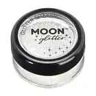 Smiffys Moon Glitter Iridescent Glitter Shakers, White