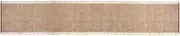 Mikasa Frayed 100% Jute Table Runner - Natural Elegance for Relaxed Dining | 230 x 33cm Beige Table Runner with Protective Frayed Detailing | Hand-Braided | Add Warmth and Style to Your Table Setting