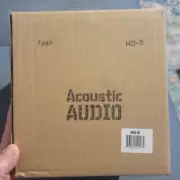 Acoustic Audio HD-5 Flush Mount In Ceiling Speakers Home Theater 2 Pack