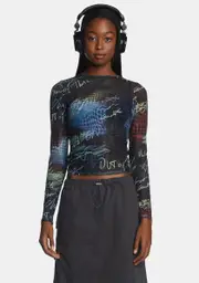 [Motel] Punk Script Natari Top