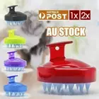 1/2x Shampoo Scalp Head Shower Massage Massager Cleaning Scrub Hair Brush Comb