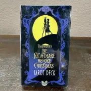 New Tim Burton's Nightmare Before Christmas Tarot Card Deck + Digital Guidebook