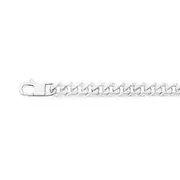 Sterling Silver 21cm Cuban Curb Bracelet