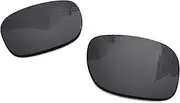 [LenzReborn] 1.6MM Polarized Replacement Lenses for Oakley Jupiter Squared Sunglasses, UV Protection, Dark Mirror Lens - More Options