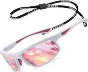 Outdoors Sunglasses Polarised Mens Womens For Driving Cycling Fishing Hiking Ultralight Wrap Around sun glasses with Glasses rope Strap UV400