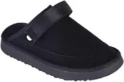 [Frediuo] Clogs Slippers Fashionable Men Women Adults Autumn with Back Strap Comfort Mules