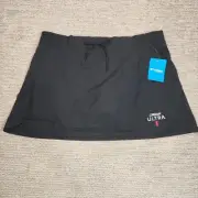 New Columbia Michelob Ultra Beer Golf Skort Womens Large Black Tech Performance