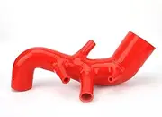 Air Intake Tube, Engine Intake Hose Pipe, Silicone Intake Hose, Pipe Increased Airflow Replacement for SEAT Leon Cupra R 1.8T AMK BAM Engine(Red)