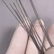 2~50Pcs Dental Lingual Retainer Wire Flat Twist Wires Twisted Steel Brackets