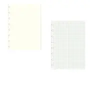 Filofax A5 Notebook Refill 32pk (White) - Plain