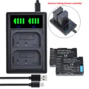 DMW-BLF19 Battery or Charger for Lumix DC-G9 DMC-GH3 GH3K DMC-GH4 DC-GH5 DC-GH5K