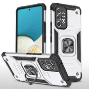 MCC Shockproof Samsung Galaxy A33 5G Heavy Duty Tough Case Cover A336 [Silver]