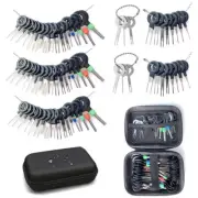76Pcs/Set Terminal Removal Tool Kit Pin Extractor Electrical Wire Connector 2021