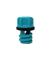 Cooler Drain Plug & Gasket Assembly Teal Compatible with Yeti, RTIC, ORCA, OV...
